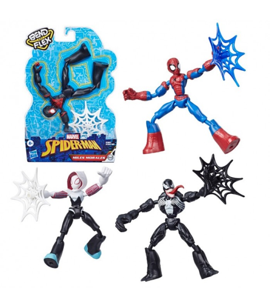 SPIDERMAN BEND AND FLEX ASS.