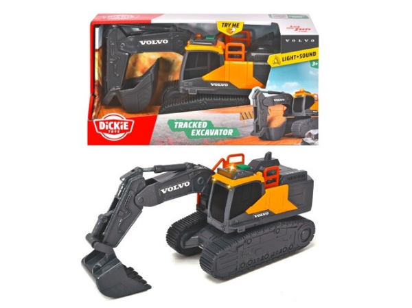 DK Escavatore VOLVO Luci e suoni 23cm.