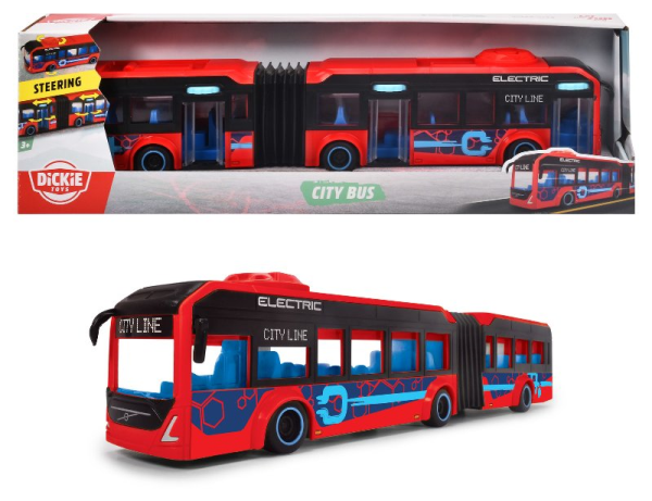 DK VOLVO 7900 E BUS ARTICOLATO CM. 40 — immagine 1
