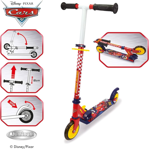 MONOPATTINO DISNEY CARS 2 RUOTE