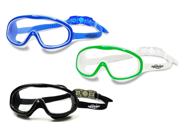 OCCHIALINO NUOTO ADULTO SILICONE — immagine 1