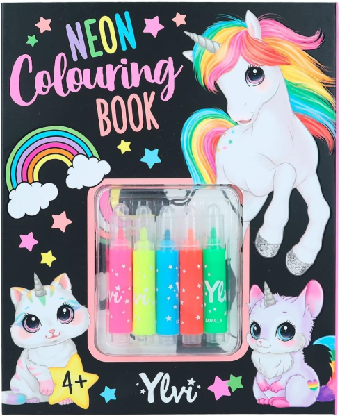 ALBUM DA COLORARE NEON YLVI — immagine 1