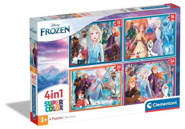PUZZLE 4 IN 1 FROZEN