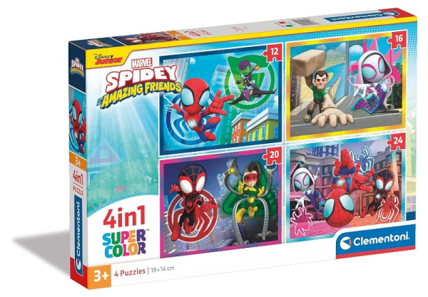 PUZZLE 4 IN 1 SPIDEY