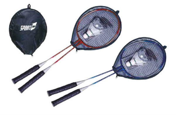 RACCHETTE SET BADMINTON MERCURY — immagine 1