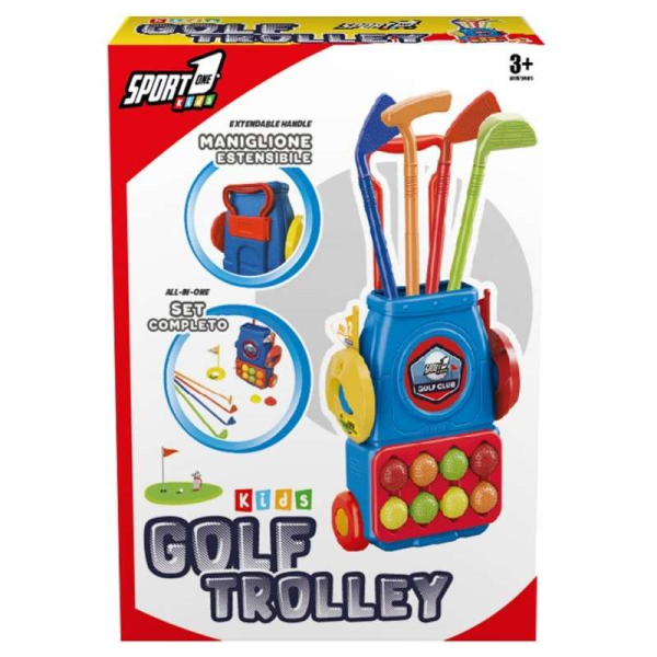 GIOCO GOLF C/TROLLEY — immagine 1