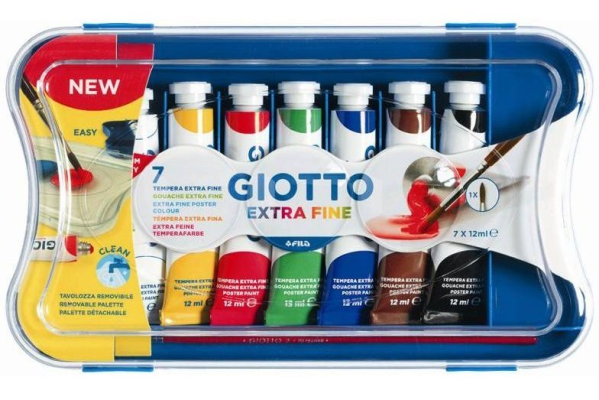 GIOTTO TEMPERA EXTRA 12ML. 7PZ — immagine 1