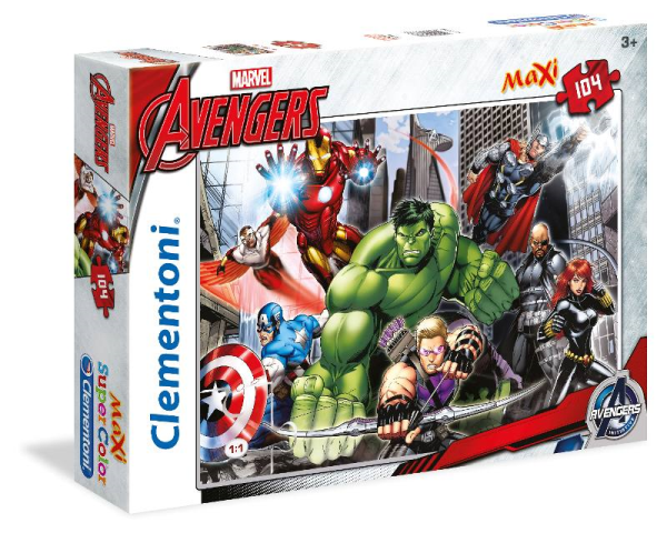 PUZZLE 104 MAXI THE AVENGERS — immagine 1
