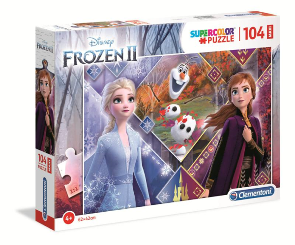 PUZZLE 104 MAXI 2 FROZEN 2 — immagine 1