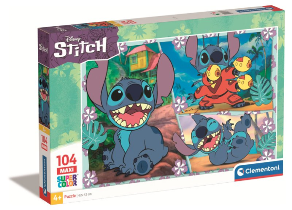 PUZZLE 104 MAXI DISNEY STITCH