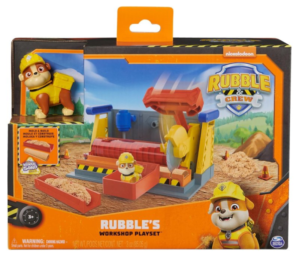 RUBBLE VEICOLI CORE WORK SHOP PLAYSET — immagine 1