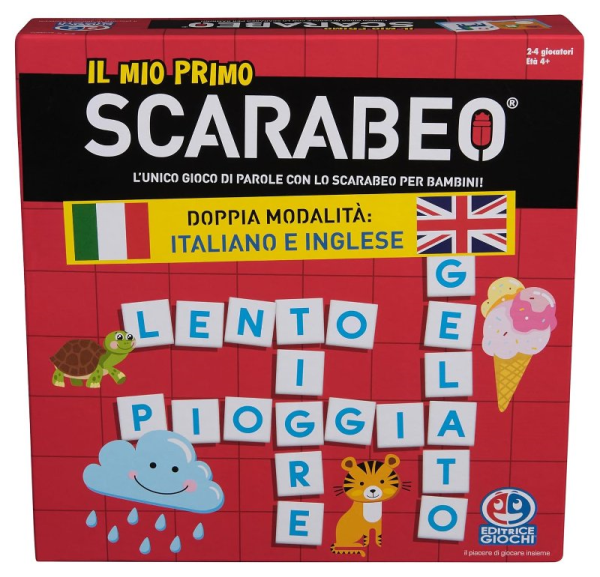 GIOCO SCARABEO ITALIANO INGLESE — immagine 1