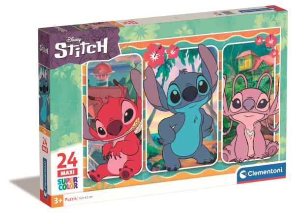 PUZZLE 24 MAXI DISNEY STITCH