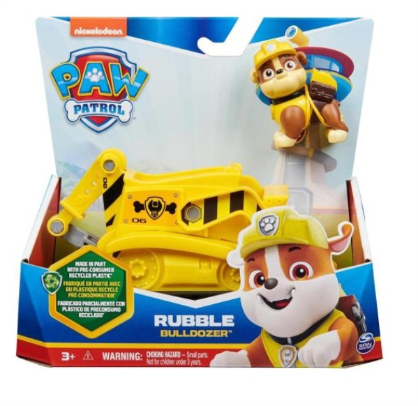 PAW PATROL VEICOLO BASIC RUBBLE — immagine 1