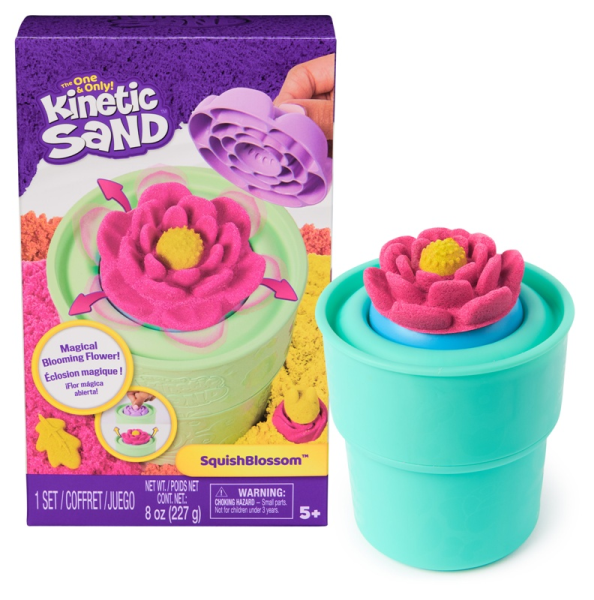 KINETIC SAND SQUISH FIORE CHE SBOCCIA — immagine 1