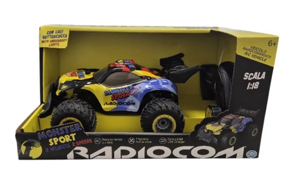 AUTO R/C MONSTER SPORT SPEED 1:18