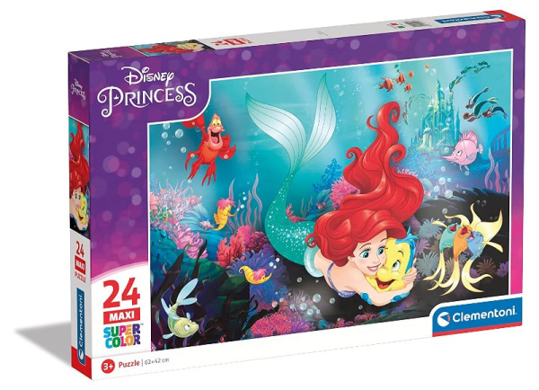 PUZZLE 24 MAXI LITTLE MERMAID — immagine 1