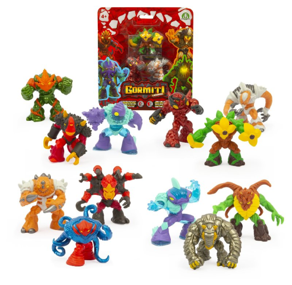 GORMITI L MINI MIX 3PCS — immagine 1