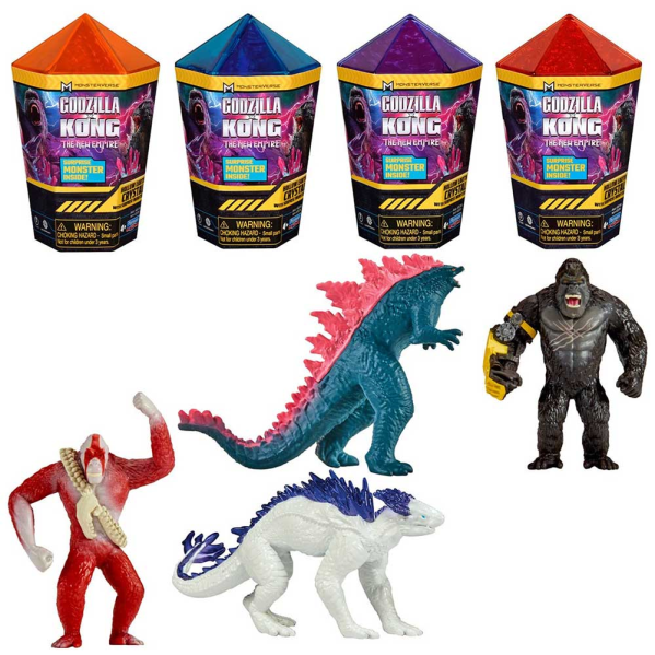 Godzilla e Kong New MINI PERSONAGGI