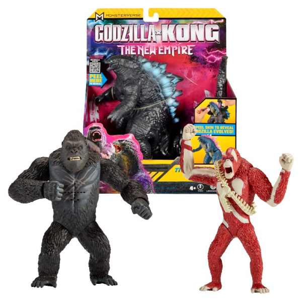 GOZZILLA CONTRO KONG PERS. DLX — immagine 1