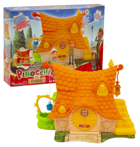 PINOCCHIO AF CASA CON 2 PERSONAGGI — immagine 1