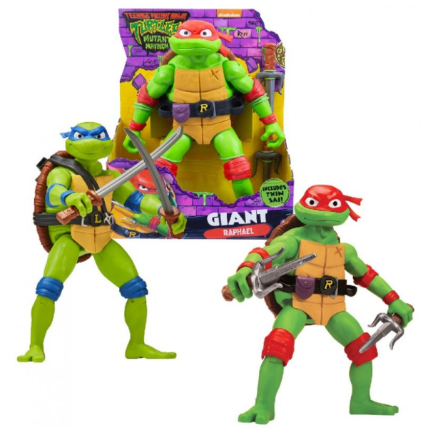 TURTLES MOVIE 23 PERSONAGGI GIGANTI — immagine 1