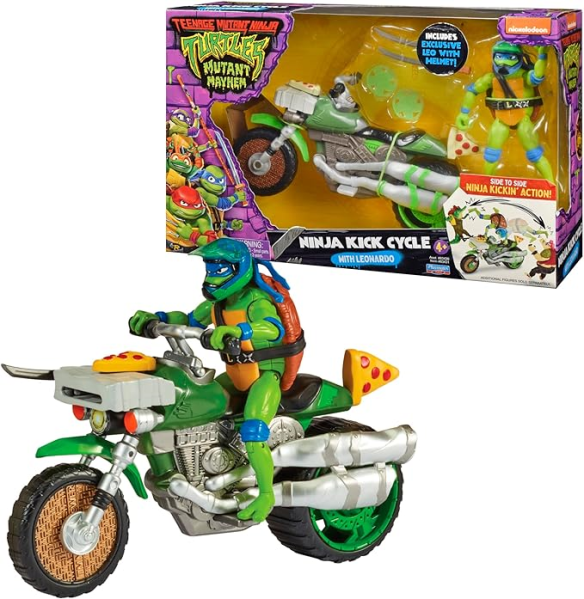 TURTLES MOVIE 23 VEICOLO più PERSONAGG