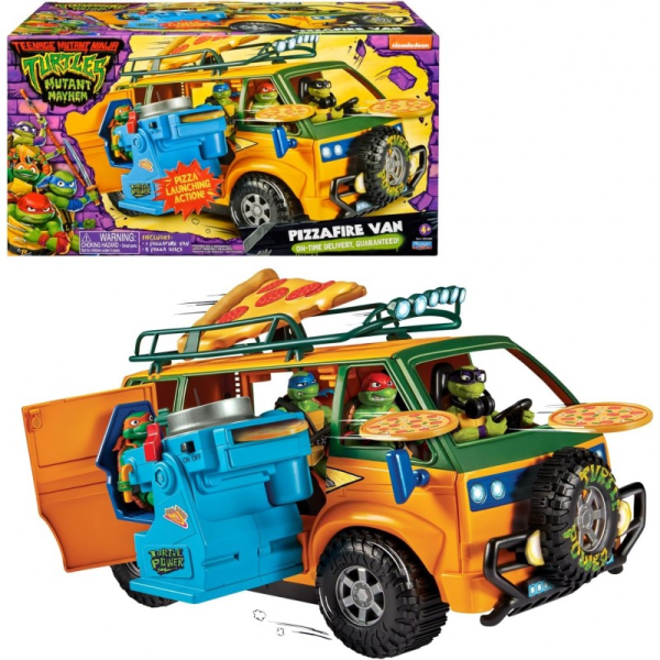 TURTLES MOVIE 23 PIZZA VAN — immagine 1