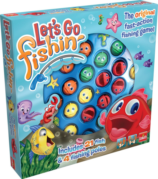 GIOCO PESCA LET.S GO FISHIN ORIGINAL