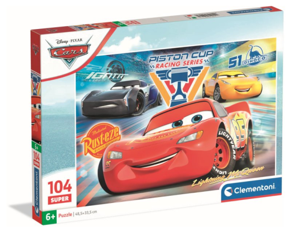 PUZZLE 104 SUPER CARS 2025