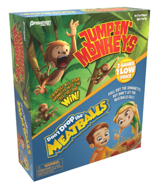 GIOCO JUMPIN.mONKEY/DONT. DROP THE MEATBALLS