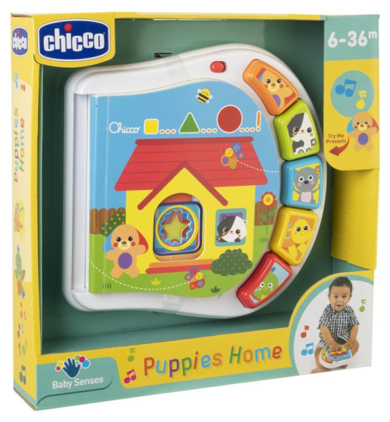 CHICCO LIBRO ANIMALI DELLA CASA — immagine 1
