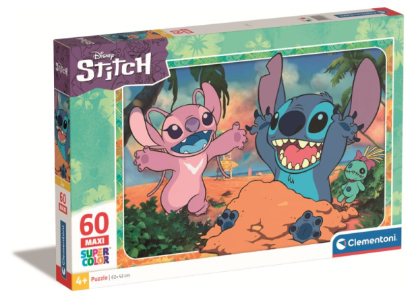 PUZZLE 60 MAXI DISNEY STITCH