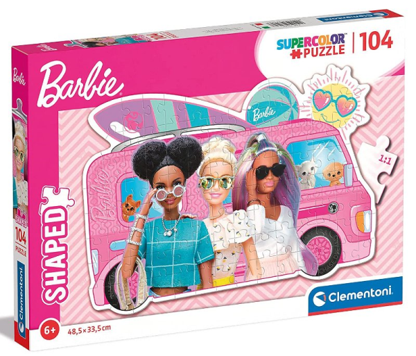 PUZZLE 104 SHAPED BARBIE