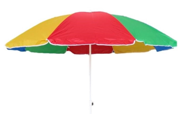 OMBRELLONE 180X8cm palo 22mm NYLON — immagine 1