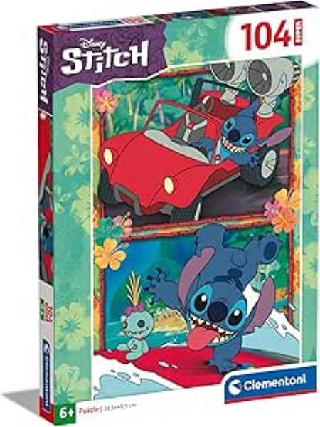 PUZZLE 104 pz SUPER DISNEY STITCH — immagine 1