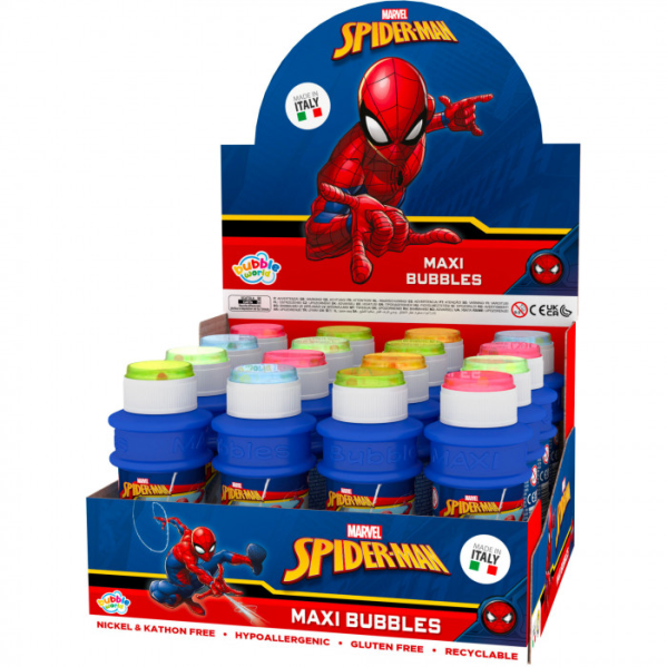 BOLLE MAXI SPIDERMAN (BOX 16pz) — immagine 1
