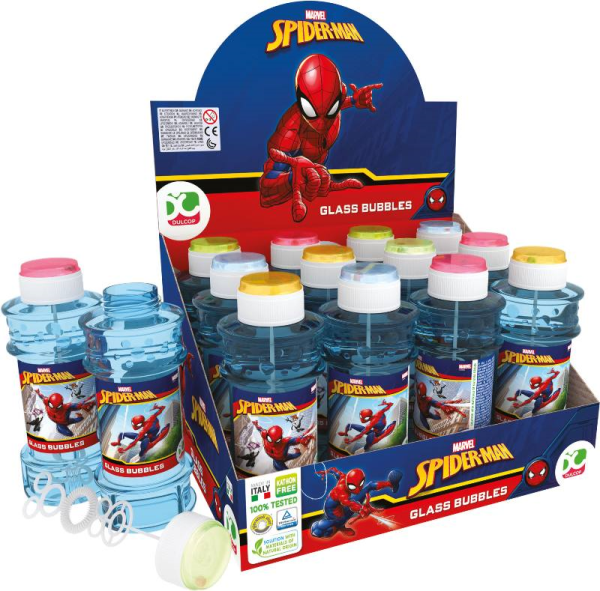 BOLLE 300ML. GLASS SPIDERMAN (BOX12pz)_