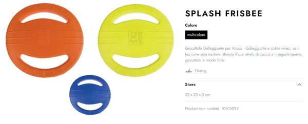 SPLASH FRESBEES