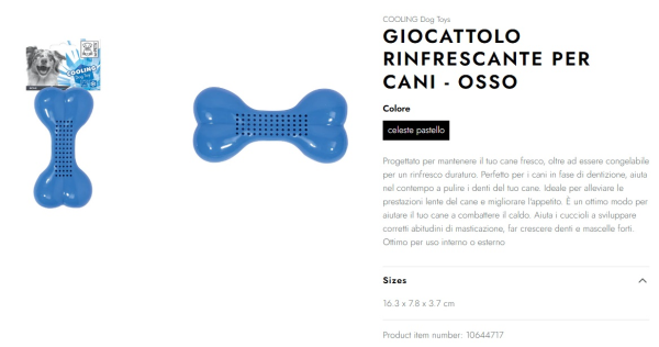 COOLING BONE GIOCO REFRIFGERANTE