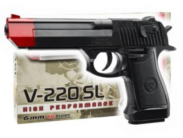 PISTOLA AIR SOFT V-220 SL