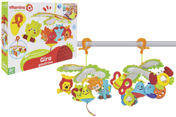 GIOSTRINA CON PENDENTI IN PLASTICA — immagine 1