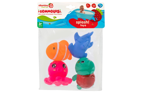 GOMMOLOSI ANIMALI MARINI pz. 4 — immagine 1