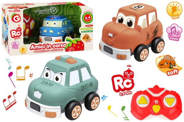 R/C MEZZI AMICI GOMMOLOSI C/5 FUNZIONI 3ASS 2.4GHz
