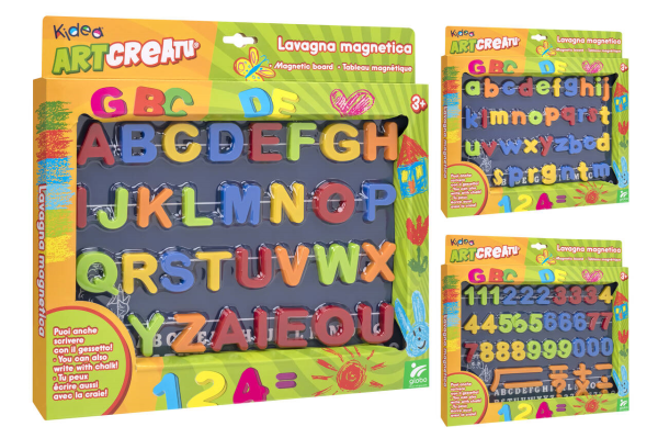 LAVAGNA MAGNETICA LETTERE/NUMERI — immagine 1
