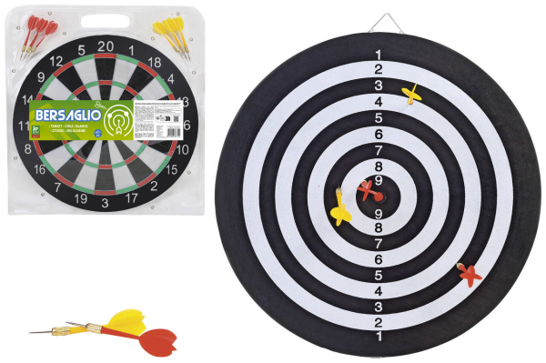 BERSAGLIO 43CM C/6 FRECCE — immagine 1