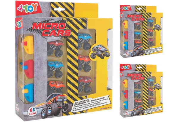 AUTO MICRO CARS C/LANCIATORE 6PZ — immagine 1
