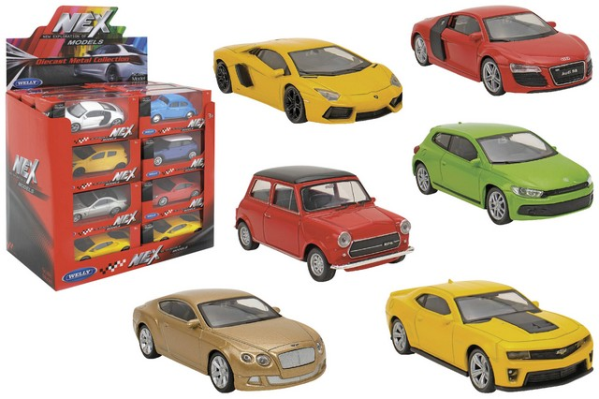 1:43 WELLY AUTO DIE CAST C/LICENZA 12ASST 24PZ — immagine 1