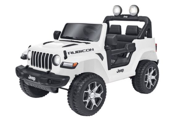 AUTO ELETTRICA JEEP WRANGLER RUBICON BIANCA 12V