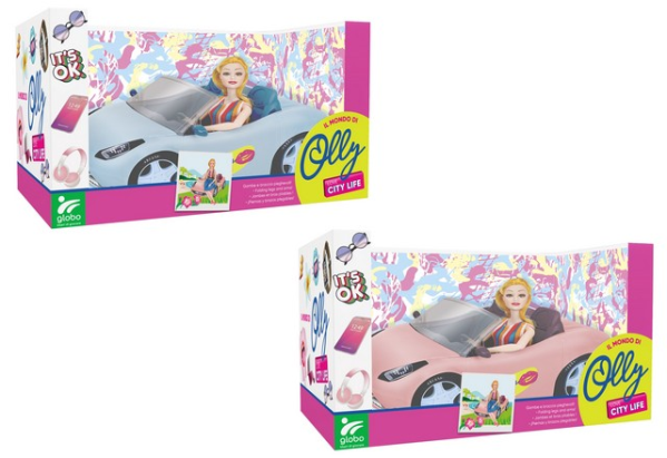 BAMBOLA FASHION DOLL C/AUTO CABRIO — immagine 1